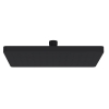 SHOWER HEAD 250X170 MATTE BLACK PZ05